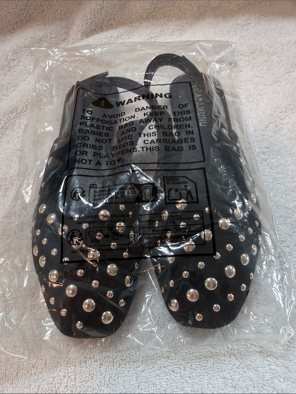 Studded Black Slingback Mules bundle shoes for deep discounts :) - Picture 7 of 7